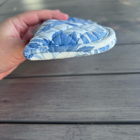 Vintage VERA BRADLEY 2001 Blue Toile Double Eye Case - Picture 7 of 10